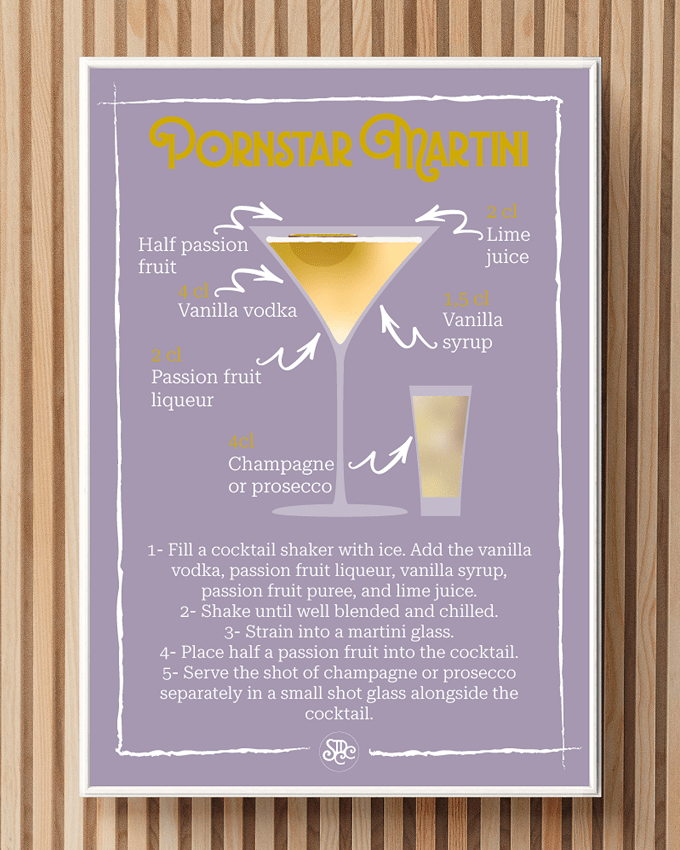 Affiche « Pornstar Martini »